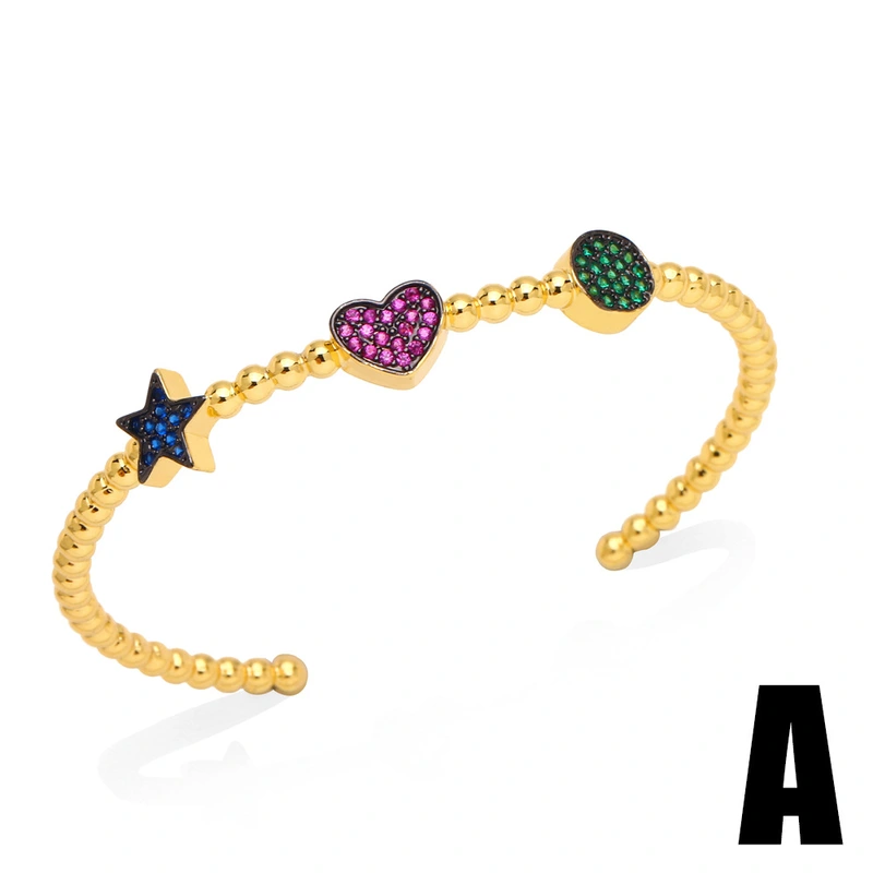 European and American creative jewelry personality exaggerated devil eye bracelet niche light luxury simple hand jewelry brh03