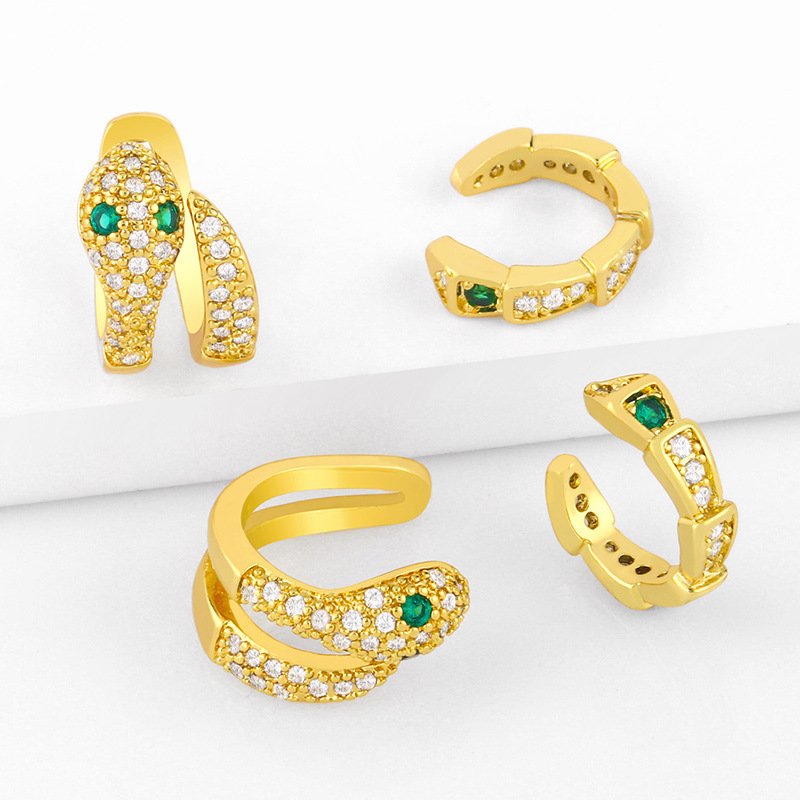 Clearance accessories snake ear clip adjustable ear bone clip no ear piercing snake accessories simple earrings female erv95