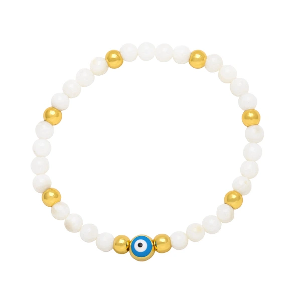 Clearance European and American crystal beads devil eye bracelet dripping oil evil eye bracelet hand jewelry brj56