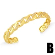 European and American personality exaggerated punk bracelet hip hop diamond snake bracelet female high-end light luxury jewelry brd18