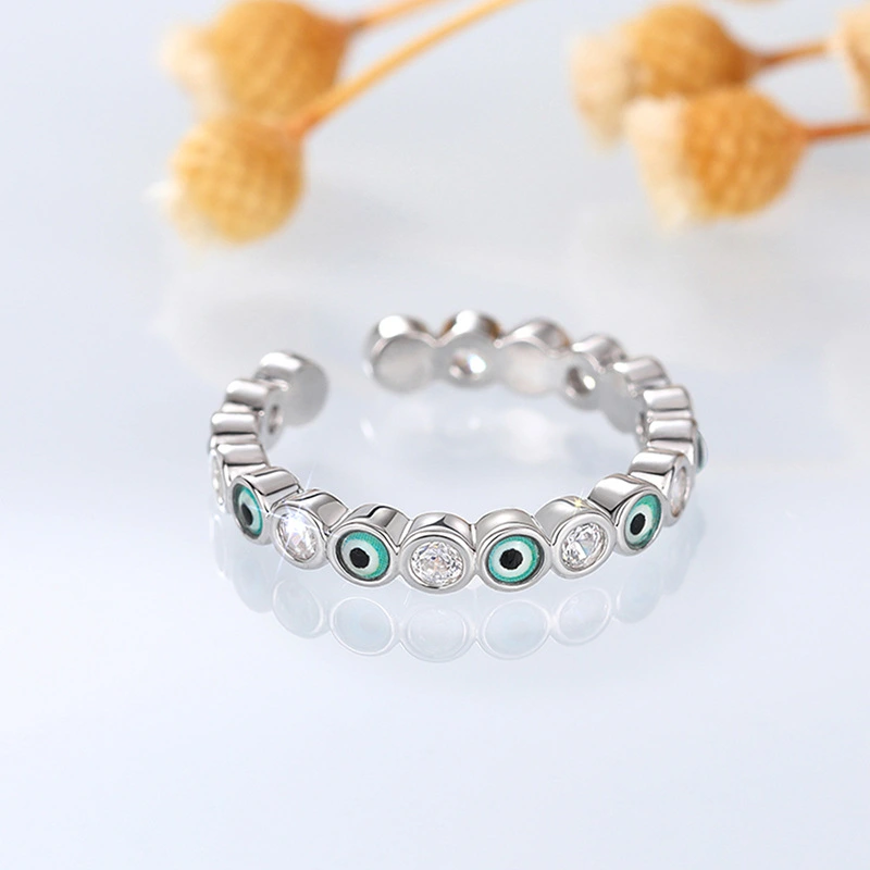   Internet celebrity hot-selling ring female open adjustable oil drop ring personality niche jewelry