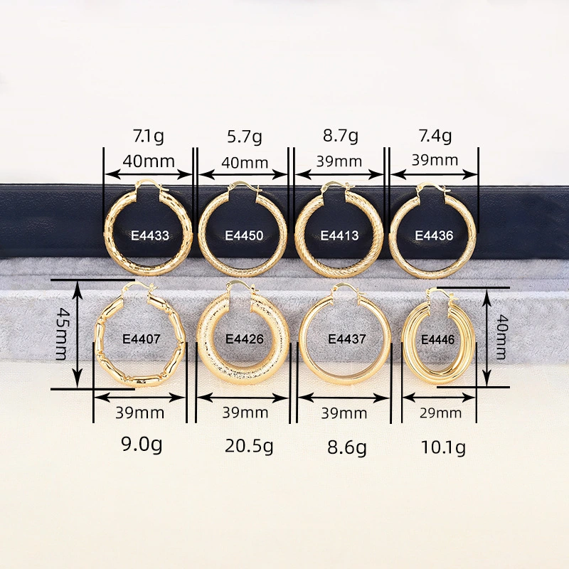 Hot-selling earrings for women, Middle Eastern fashion, exaggerated personality, popular online celebrity style, super hot item