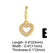 AS jewelry Europe and the United States hot selling copper plated real gold love heart shaped pendant bracelet hand jewelry brn30 bracelet