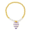 Clearance European and American pearl shell bracelet beach style simple colorful beaded hand jewelry bracelet bre96