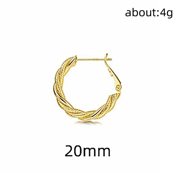  Exaggerated irregular large hoop earrings for women 2023 new style fashion temperament personality European and American style earrings