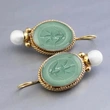 Classical style imitation pearl earrings, fresh and elegant, new Chinese style earrings, factory direct sales and wholesale