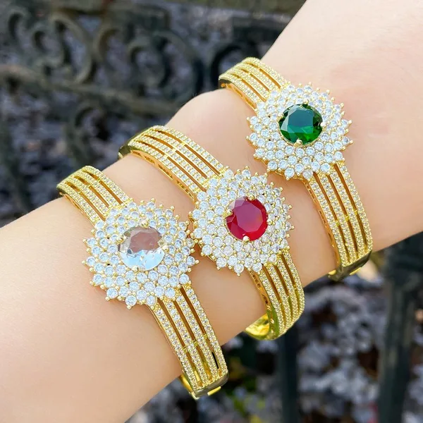 European and American fashion simple personality bracelet new geometric zircon net red temperament design bracelet brf21