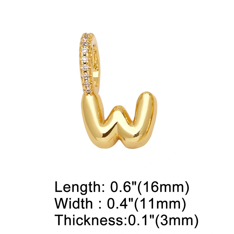 AS jewelry 26 letters pendant bracelet female gold-plated love hand jewelry bracelet brc19