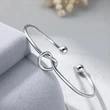  Direct sales commuting simple love knot bracelet women's opening adjustable sweet jewelry fashionable daily match