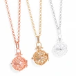 Hot selling hollow openable palace bell love magic box pendant aromatherapy necklace sweater chain wholesale nkv22