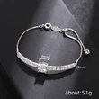 European and American style simple bracelet for women with adjustable elasticity, fashionable and new ladies' jewelry for everyday use
