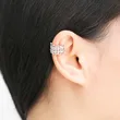 AS Jewelry Hot Selling Ear Bone Clip High-grade Copper Plated Real Gold Inlaid Zircon C-shaped Earrings era335