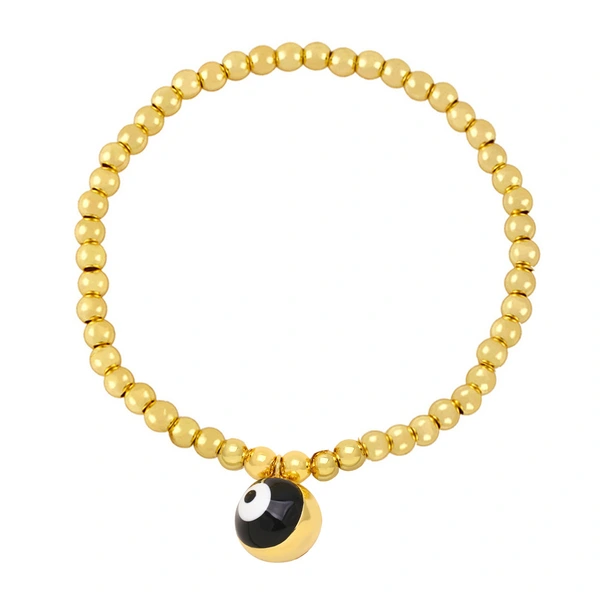 Clearance bracelet women's evil eye bracelet fashion beaded elastic bracelet evil eye brj43