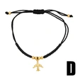 European and American simple fashion braided bracelet new style niche design all-match hip-hop airplane bracelet brk72