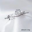  Wavy line leaf ring female fashion leaf inlaid zircon ring shiny engagement wedding gift