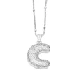 AS jewelry 26 English letters necklace female gold-plated full zircon clavicle chain nkn71
