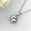 New hot selling pendant fashion necklace group inlaid zircon pendant birthday gift female wholesale