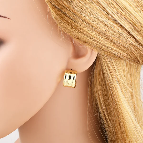 AS jewelry European and American hot-selling copper plated 18k gold polished love heart shell earrings earrings female era181