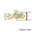   European and American style rings for women, niche design, cross ring jewelry manufacturers, new hot sales