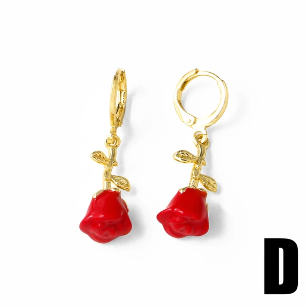 AS jewelry European and American hot selling copper plated 18k gold boys and girls racket earrings earrings era377 earrings