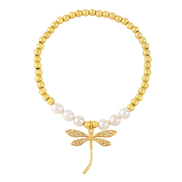 Clearance European and American Bohemian Bracelet Creative Colorful Oil Drop Hot Air Balloon Temperament Pearl Bracelet Bracelet brd83