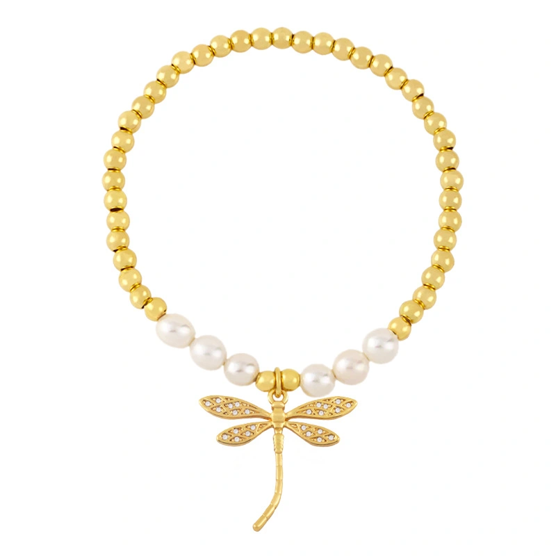 Clearance European and American Bohemian Bracelet Creative Colorful Oil Drop Hot Air Balloon Temperament Pearl Bracelet Bracelet brd83