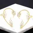 Clearance light luxury flower ear hook super fairy high-end integrated earrings female no ear piercing ear clip earrings era113