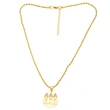AS jewelry European and American fashion boy and girl love pendant necklace gold-plated zircon sweater chain nkb158