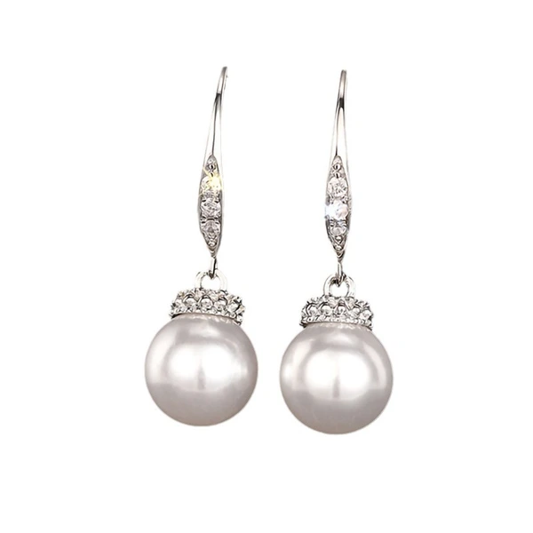  Fashionable and exquisite imitation pearl earrings for women, small fragrance style, light luxury style earrings, European and American super popular earrings