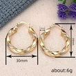 Pinxixi's hot-selling earrings for women, double-sided electroplated design, trendy and cool girl accessories