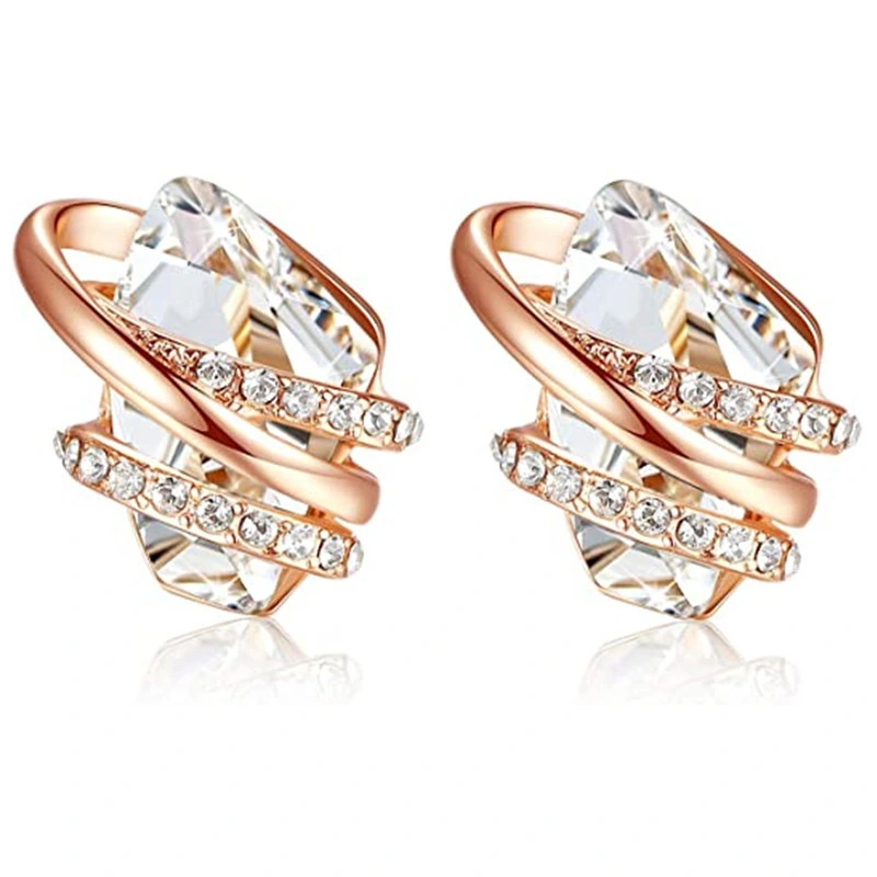 Personalized multi-layer winding earrings, retro fashion, hot selling earrings, all-match fashion accessories for prom and evening parties