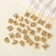 AS jewelry Europe and the United States hot selling full zircon 26 English letters necklace clavicle chain nkb596necklace