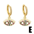 earrings 2023 new style trend personality all-match devil eye earrings retro niche earrings era317