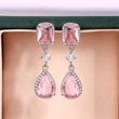 European and American mid-length fashion teardrop earrings personality geometric new hot-selling earrings live broadcast hot-selling earrings