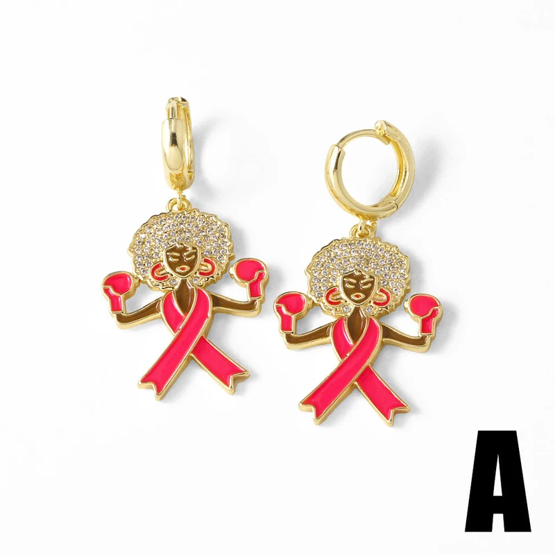 AS jewelry hot girl dog paw oil-plated gold-plated earrings earrings erm98