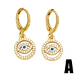 European and American creative personality devil eye earrings female niche retro Fatima hand earrings ert62