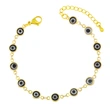 E-commerce source Bohemian devil eye bracelet oil drip round eyeball Evil Eye bracelet bre60
