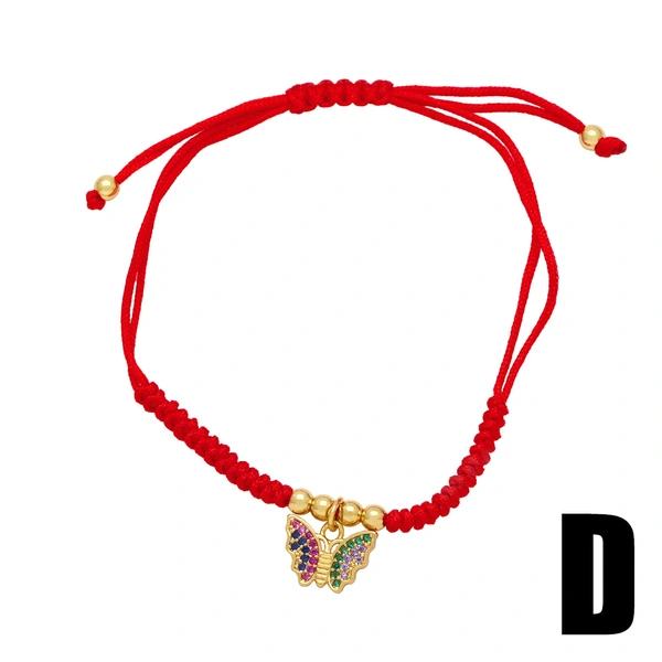 European and American fashion Madonna braided bracelet female niche design flower crown animal pendant bracelet brk95