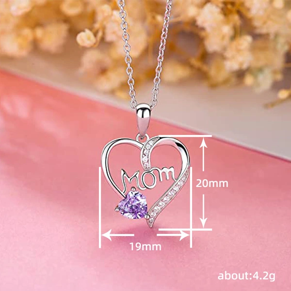 New live necklace source manufacturer, retro fashion Mom sweater chain necklace source manufacturer