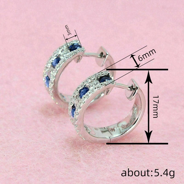 Hot-selling female earrings, factory direct sales, personalized geometric niche jewelry, elegant style
