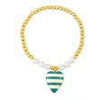 Clearance European and American pearl shell bracelet beach style simple colorful beaded hand jewelry bracelet bre96