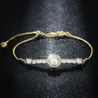 New bracelet from the source manufacturer for women, fashionable and individual, everyday elegant accessories, round zircon, shiny jewelry