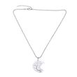 European and American jewelry white crystal moon teardrop-shaped tree of life pendant copper wire winding necklace wholesale nkr91