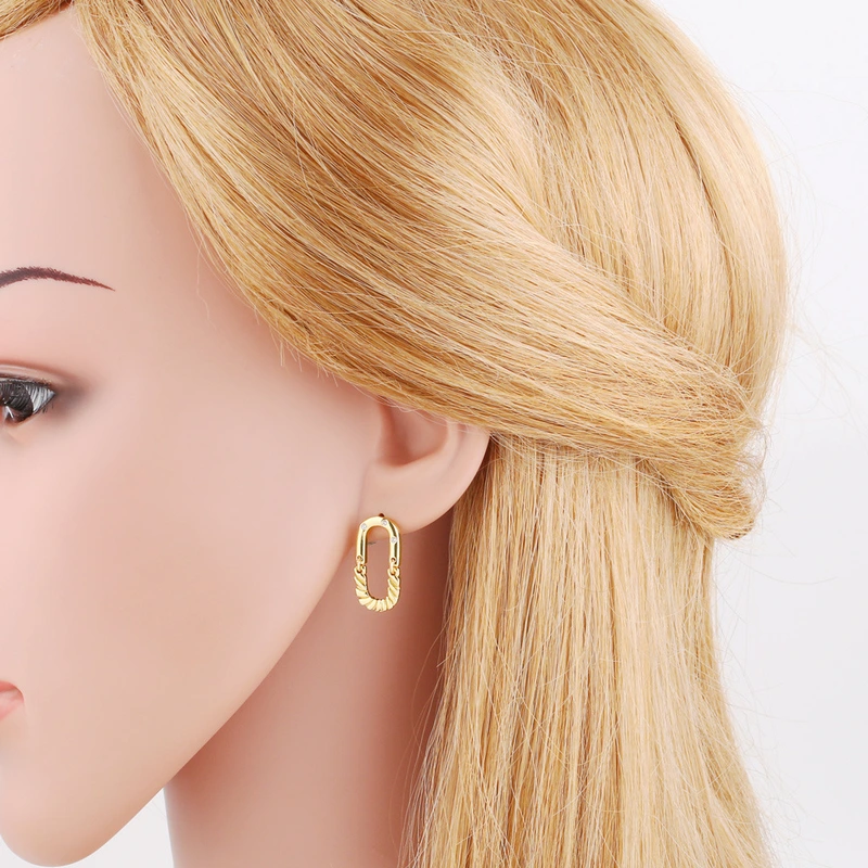 TM new full zirconium water drop earrings niche light luxury gold-plated earrings earrings jewelry wholesale era166