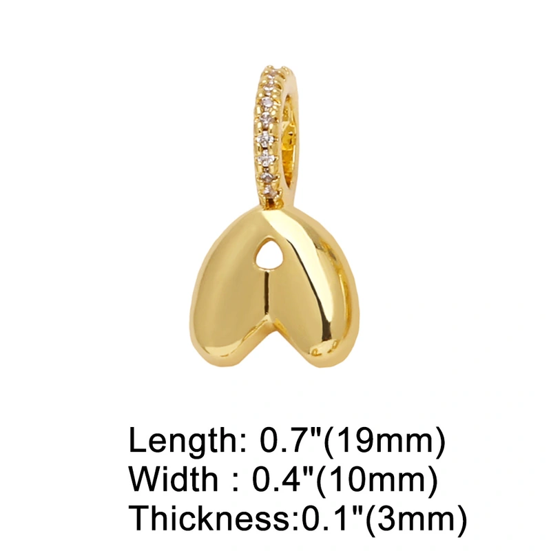 AS jewelry 26 letters pendant bracelet female gold-plated love hand jewelry bracelet brc19