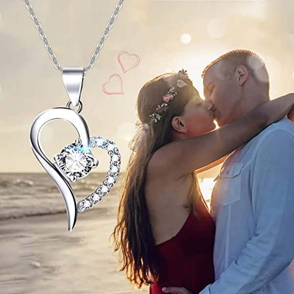 Japanese and Korean simple love pendant accessories European and American trendy gift for girlfriend, mother, anniversary