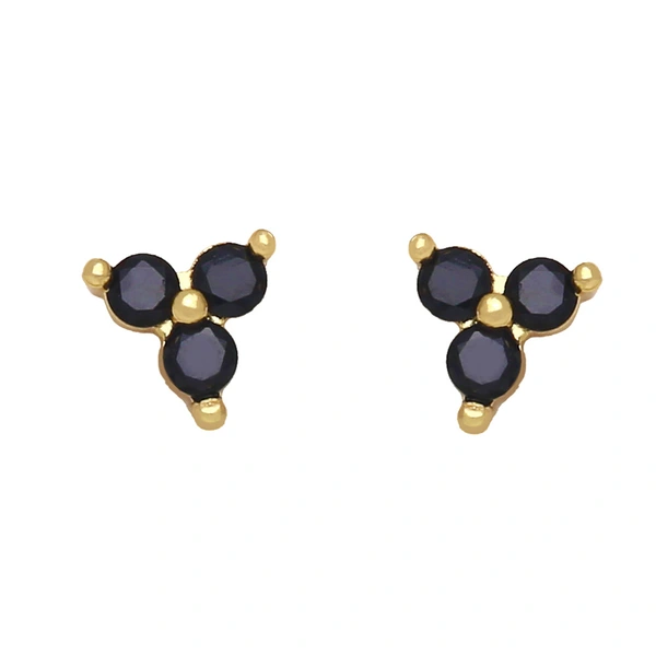 Clearance style simple earrings internet celebrity design small zircon earrings female niche ear jewelry wholesale erz73