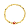 Clearance simple five-pointed star devil eye bracelet female style star eye bracelet brj26
