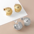 New irregular earrings personality versatile gold-plated round earrings earrings for women wholesale era222