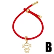 European and American hot-selling boys and girls pendant bracelet niche light luxury inlaid zircon gold-plated hand jewelry bracelet brd45